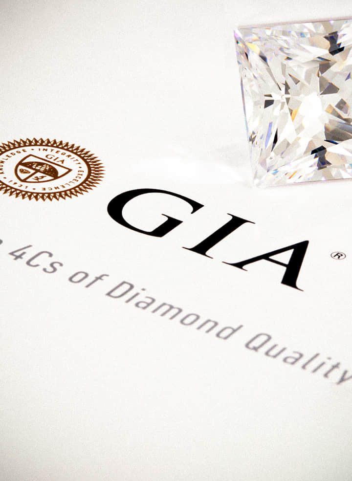 GIA diamond certification
